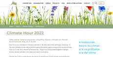 Climate Hour 2022 - Alpine Food Heritage for Climate and Biodiversity